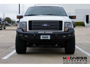 Ford F-150 Stealth Front Winch Bumper - Smittybilt XRC - Texture Black WARN M12000